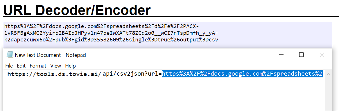 URL decoder